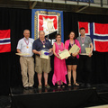 Fra venstre Jon Egil Furunes, Tormod Røren, Ida Wennevold, Siv Thoresen og Jo A Ovesen