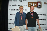 Tredjeplass til Espen Lindqvist og Marius Bartnes